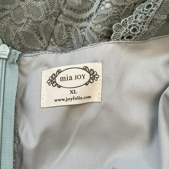 NWOT Joyfolia Esperanza Dress in Sea Glass - Picture 5 of 7